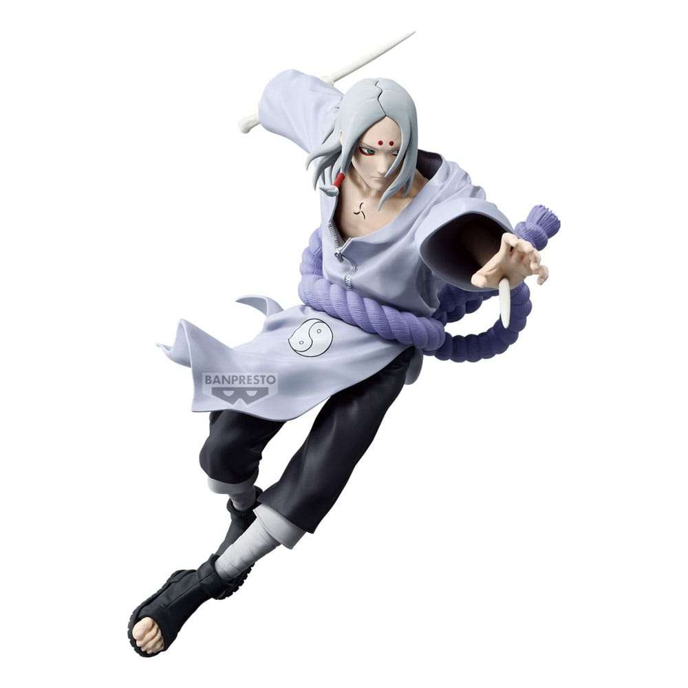 Figurine Kimimaro Vibration Stars – Statuette Naruto Banpresto 18 cm