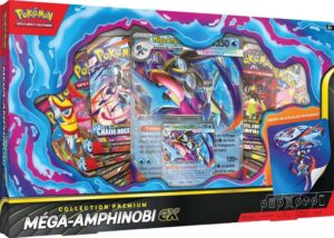 Coffret Méga Amphinobi ex – Collection Premium Pokémon JCC FR