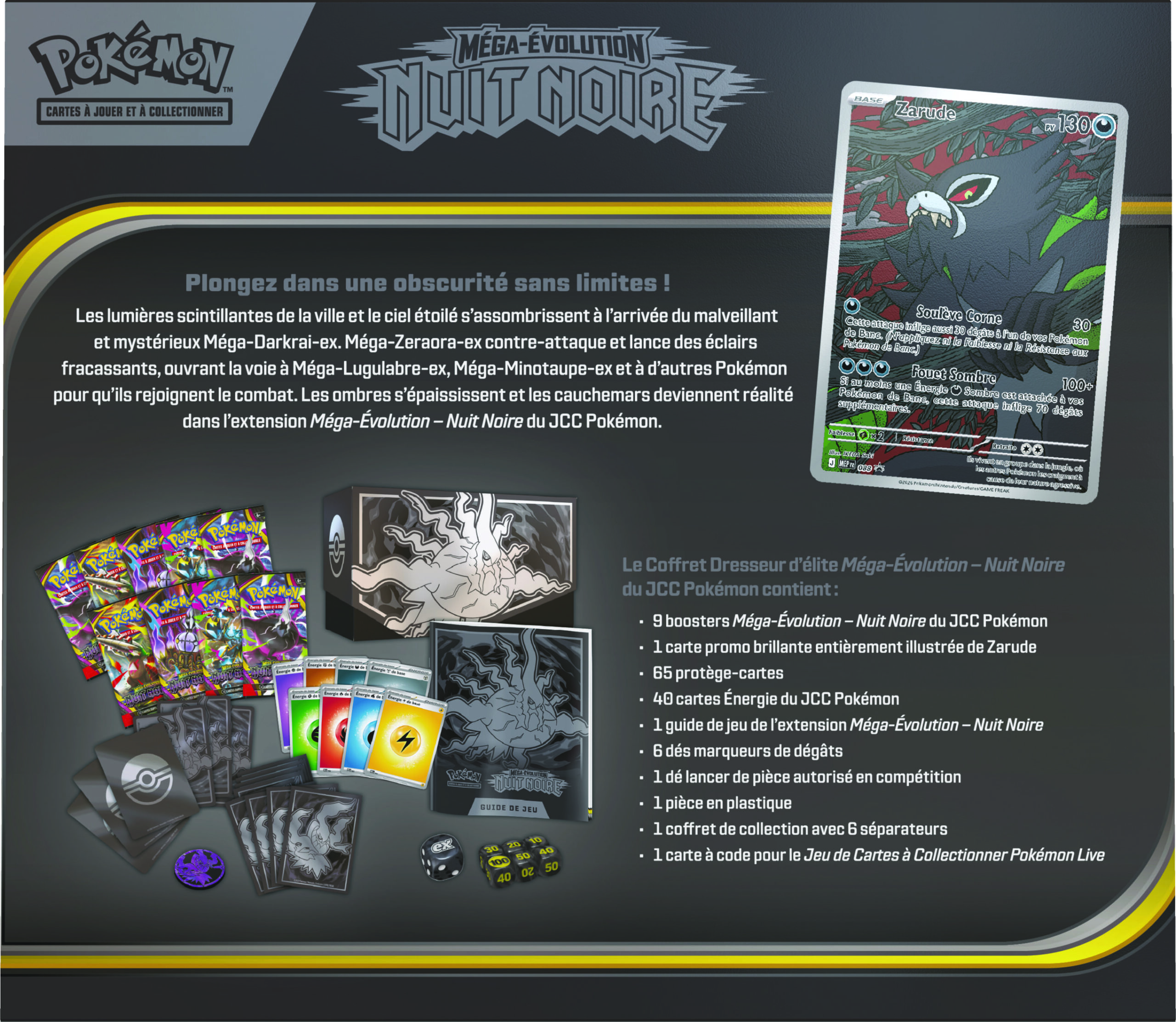 Coffret Dresseur d'Élite ME05 - Pokémon JCC Méga-Évolution FR – Image 3