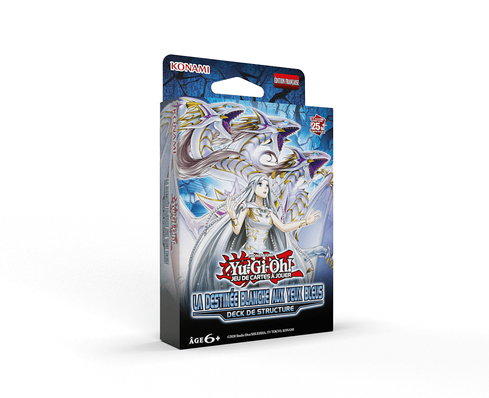 Display Destinée Blanche YuGiOh - Boîte de 8 Decks de Structure FR – Image 3
