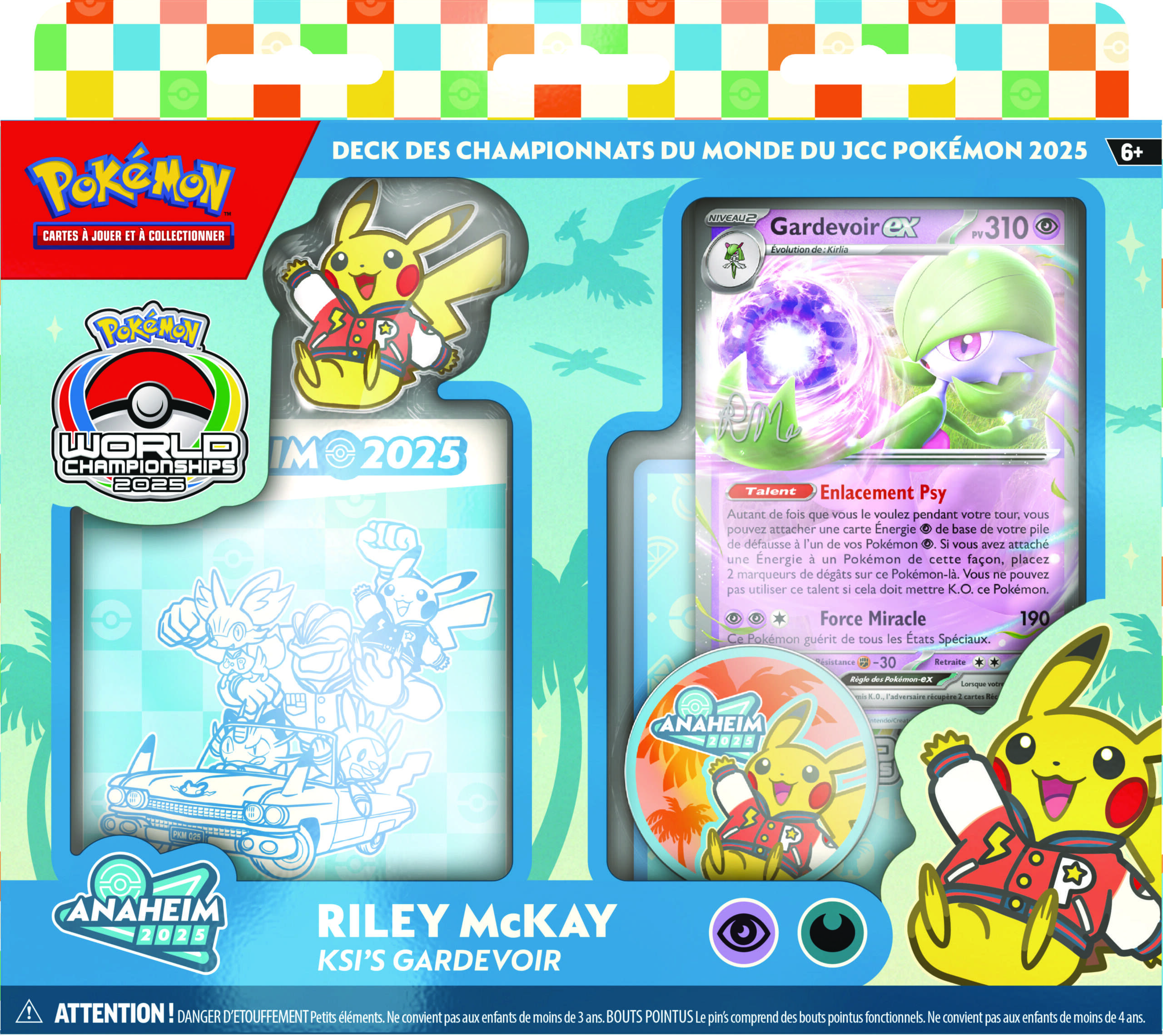 Deck Riley McKay 2025 – Championnat du Monde Pokémon Gardevoir ex