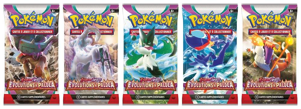 Display Écarlate Violet EV02 – Boîte de 36 Boosters Pokémon JCC (FR)