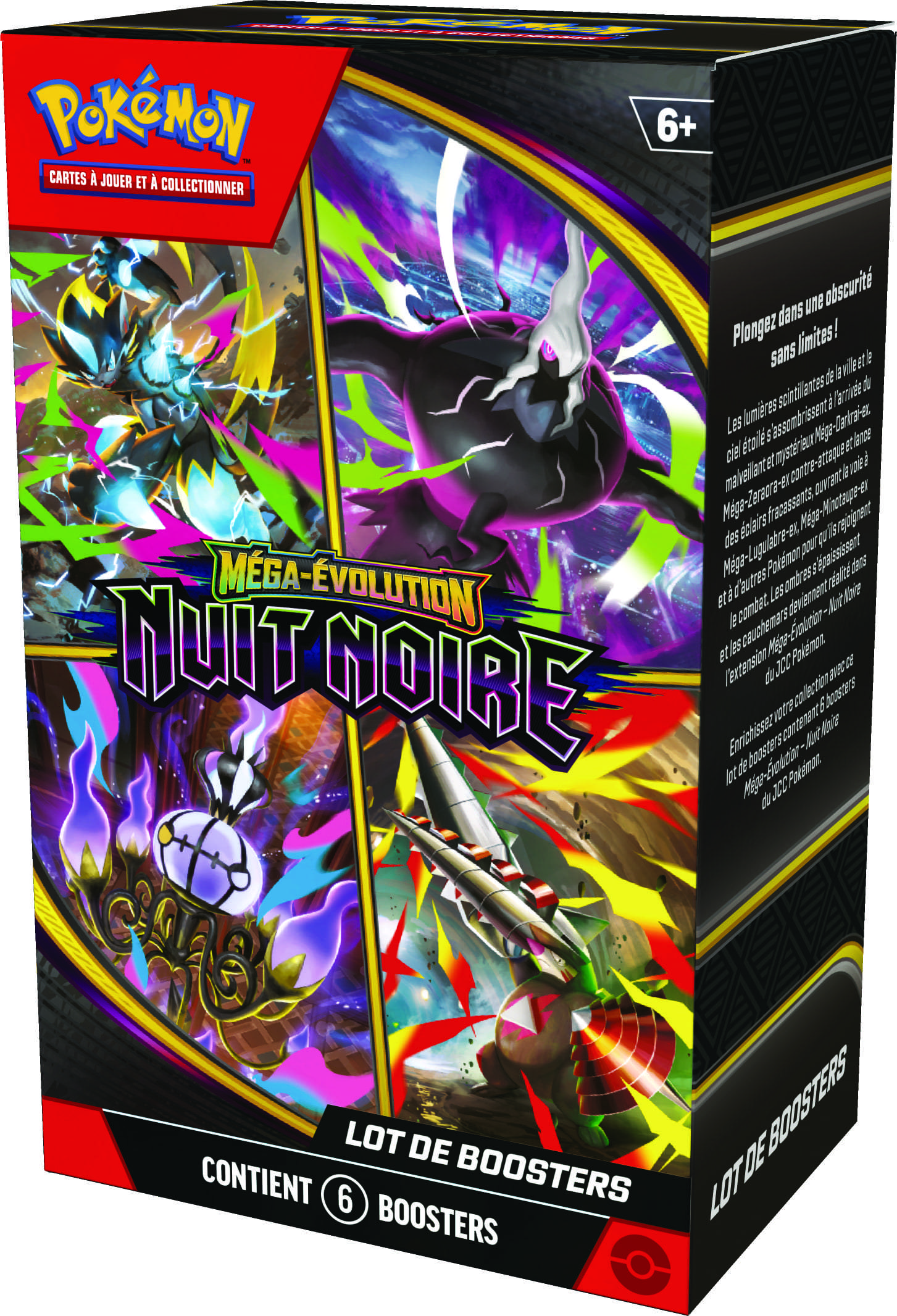 Lot de 6 boosters ME05