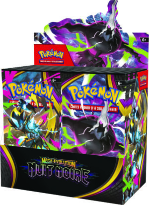 Display Pokémon ME05 Nuit Noire – Boîte de 36 Boosters JCC FR