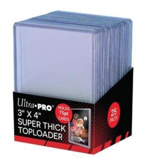 Toploader Ultra Pro Thick – Protection Rigide 75PT x25