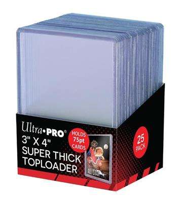 Toploader Ultra Pro Thick – Protection Rigide 75PT x25
