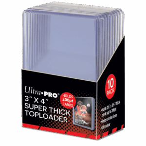 Toploader Ultra Pro Super – Protection Rigide 200PT x10