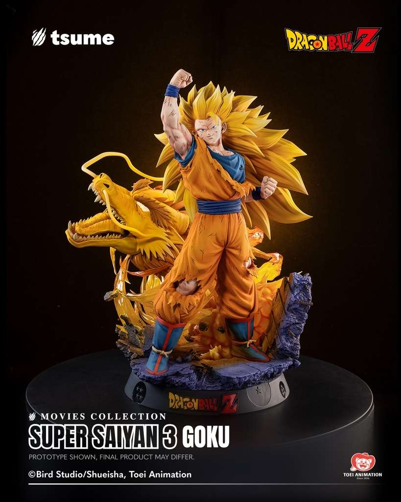 Statue Goku Tsume Art – Super Saiyan 3 Movies Collection Dragon Ball