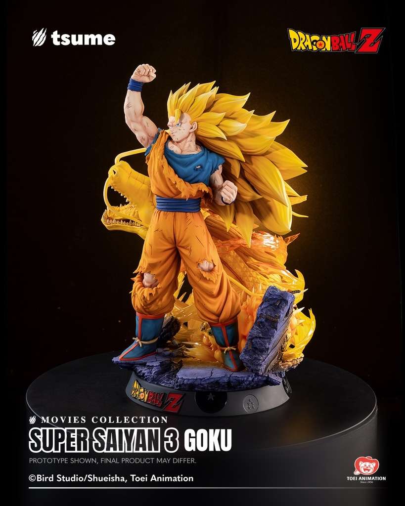 Statue Goku Tsume Art – Super Saiyan 3 Movies Collection Dragon Ball