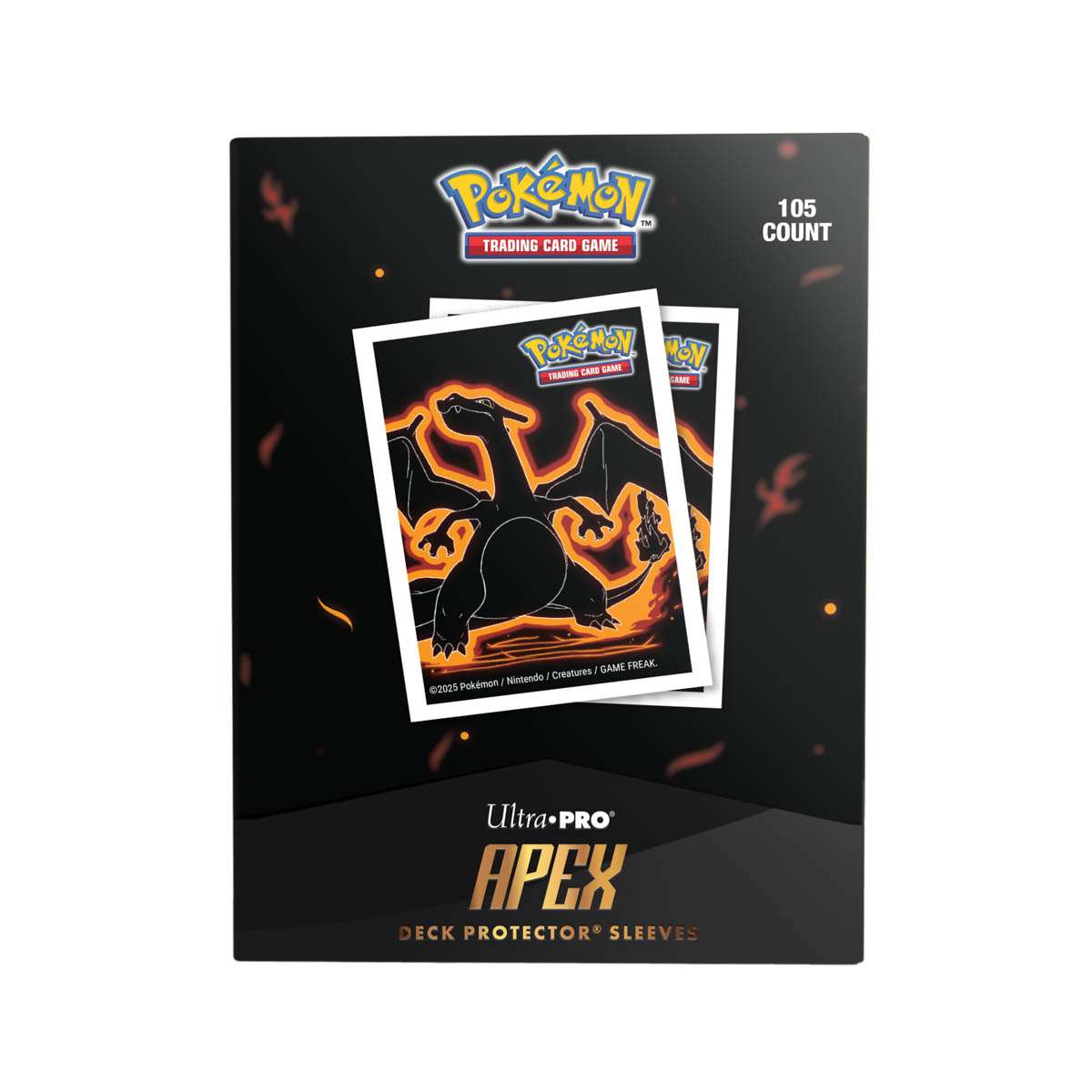 Sleeves Dracaufeu Apex Neon Kanto - Protège-Cartes Ultra Pro – Image 2