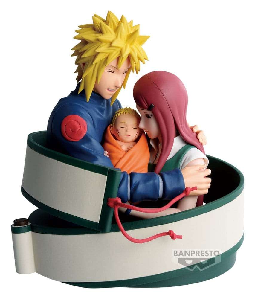 statuette minato naruto kushina